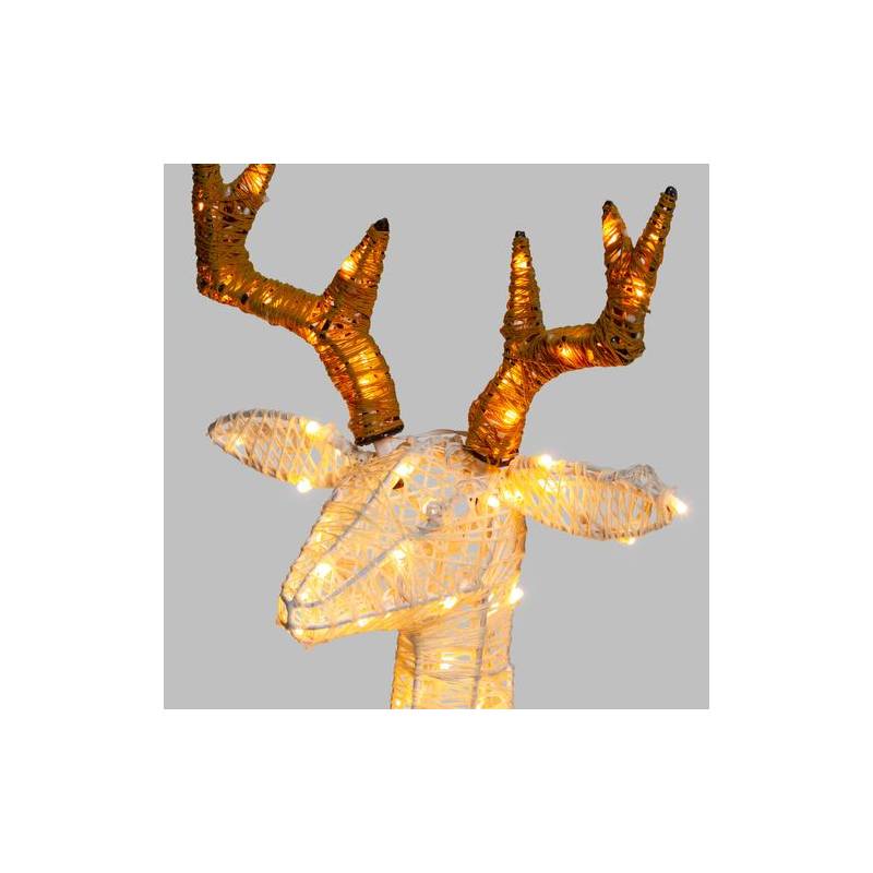 Jeune Renne lumineux 3D H85cm 160 LED